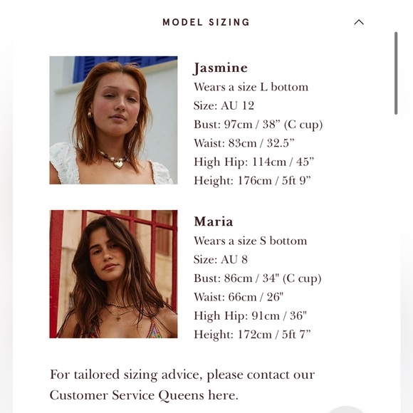 Medium BYDEE set Malaga bottom Prague top in Alythia blue and white vintage - Picture 12 of 14